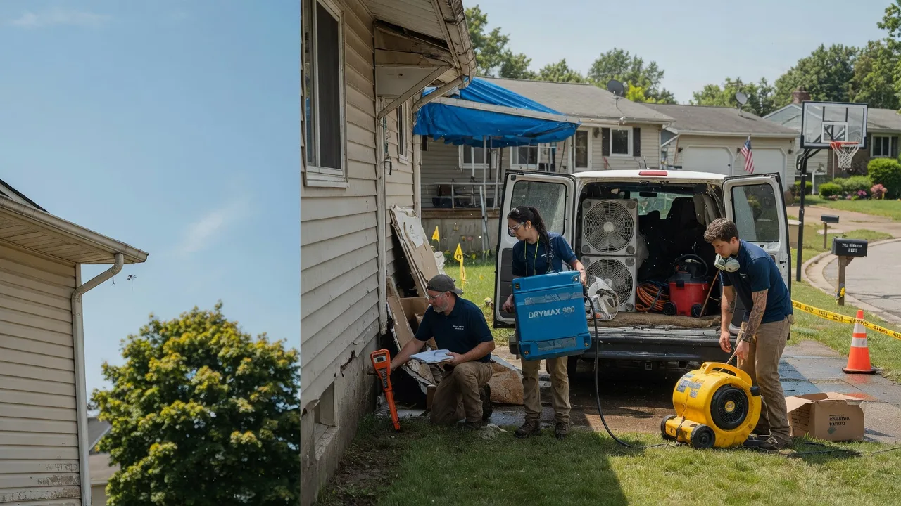 Ceiling Leak Cleanup in Nicollet, MN near me